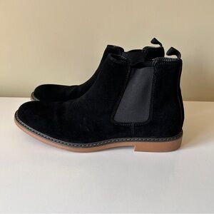 Abound Black Suede Chelsea Boots Size 12